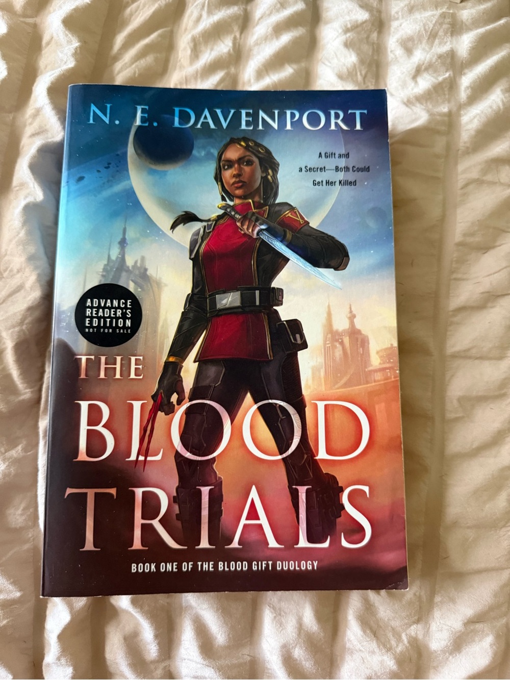 The Blood Trials Advanced Reader Copy - Picture 1 of 4